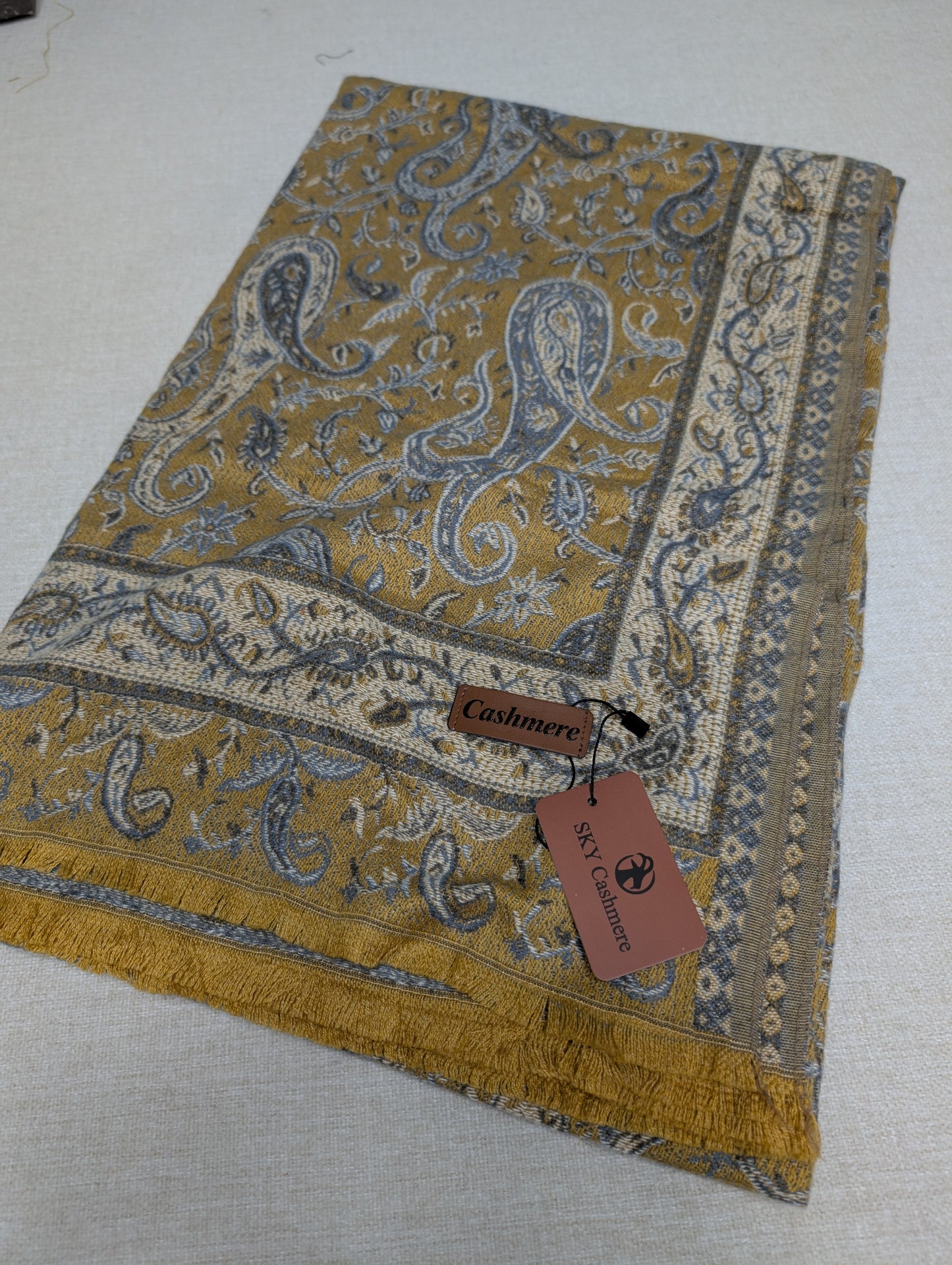 Chiffon Dupatta Aar Work Full Embroidered Large Size | Black