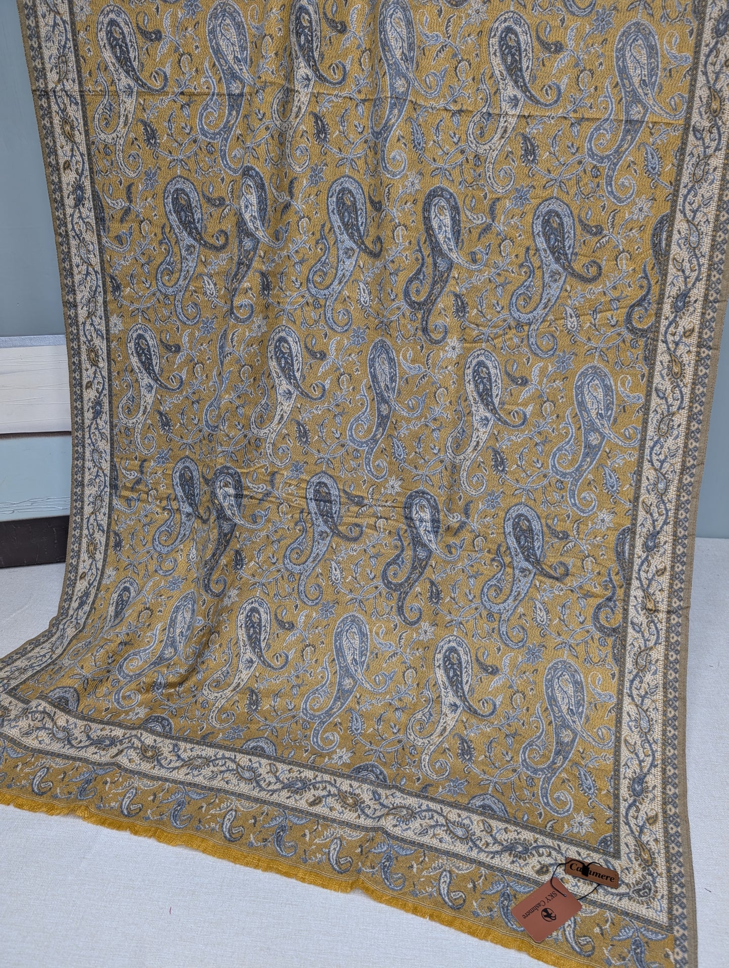 Chiffon Dupatta Aar Work Full Embroidered Large Size | Black