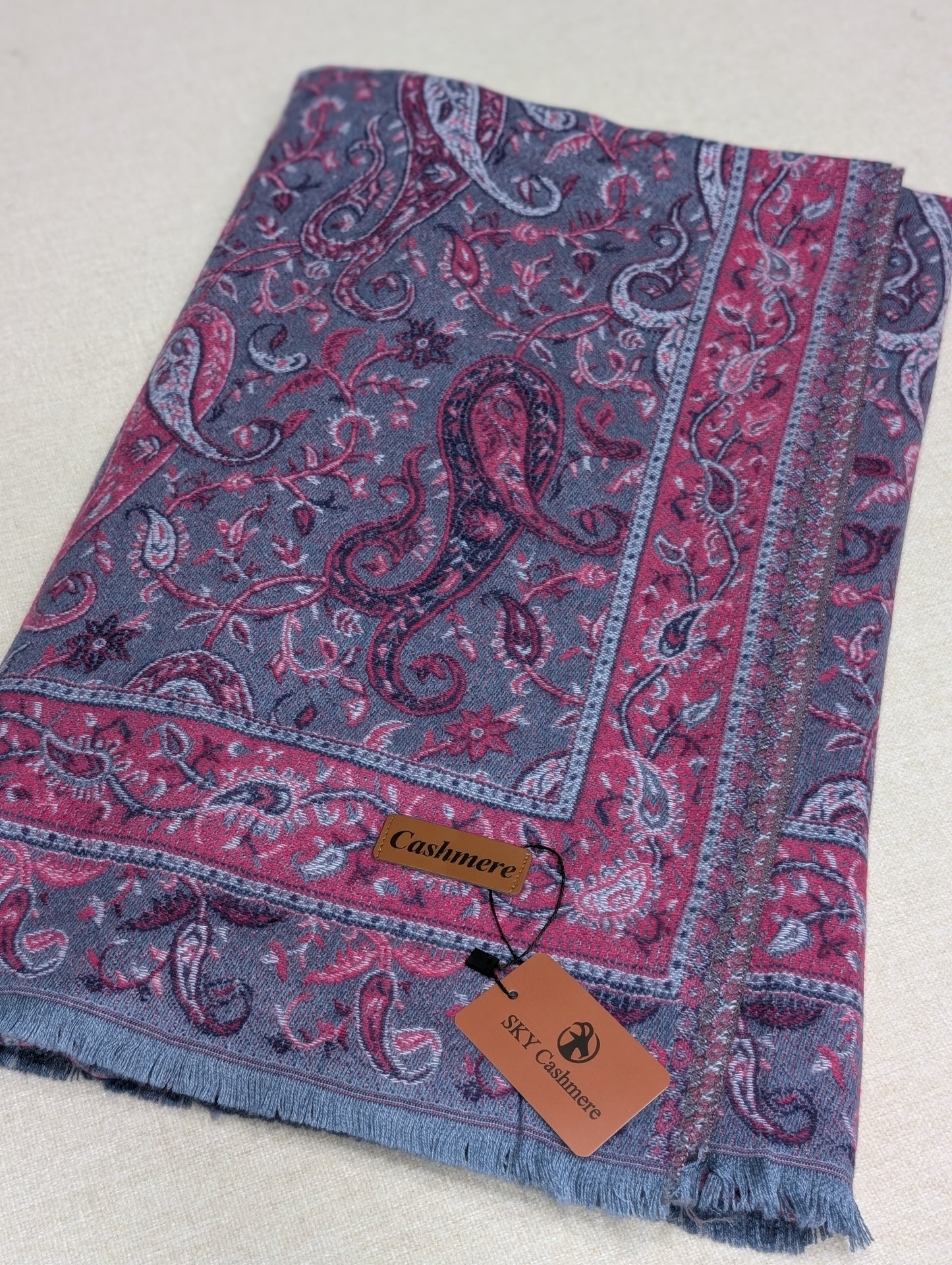 Chiffon Dupatta Aar Work Full Embroidered Large Size | Black