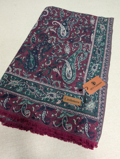 Chiffon Dupatta Aar Work Full Embroidered Large Size | Black